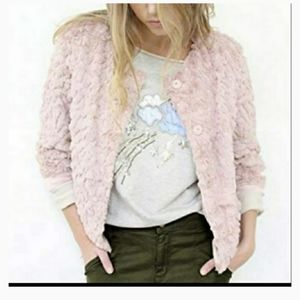 Sanctuary  Faux Fur Real Chubby Jacket S